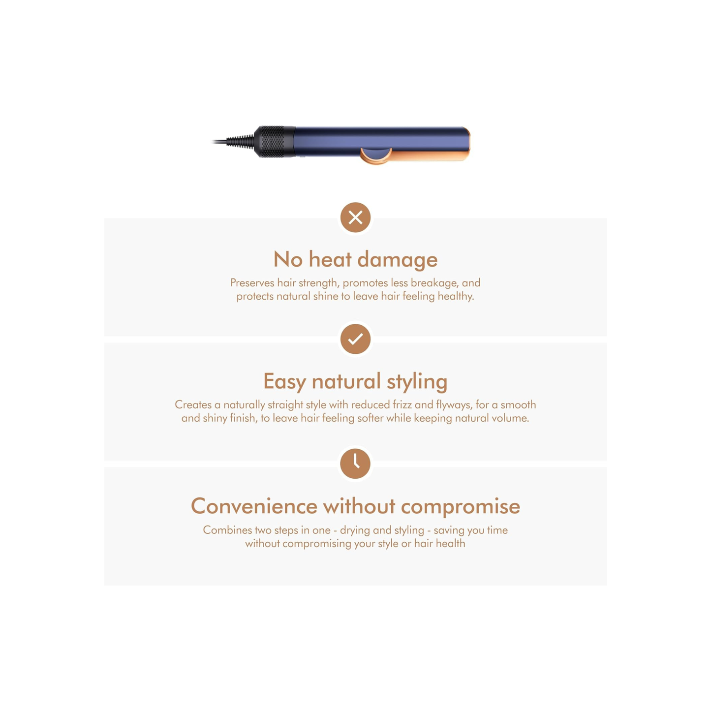 Dyson Airstrait Straightener Prussian/Blue