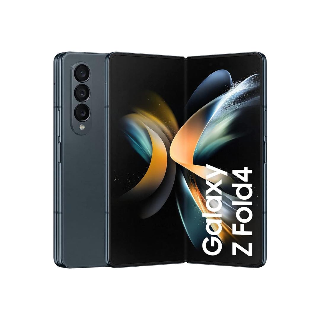 Samsung Galaxy Z Fold4 5G (Dual Sim And Esim) 7.6 inches, 256GB Rom/12GB Ram/SM-F936B - Gray Green - International Version