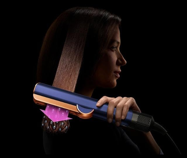 Dyson Airstrait Straightener HT01 Wet to Dry Hair Straightening   (Blue)