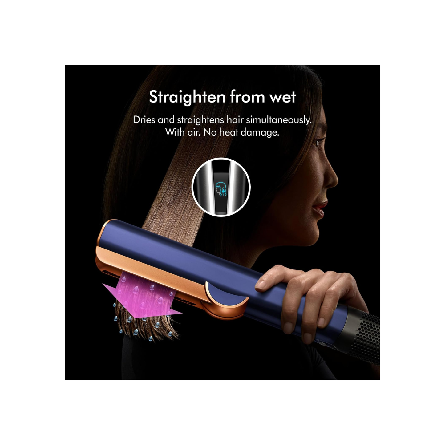 Dyson Airstrait Straightener Prussian/Blue