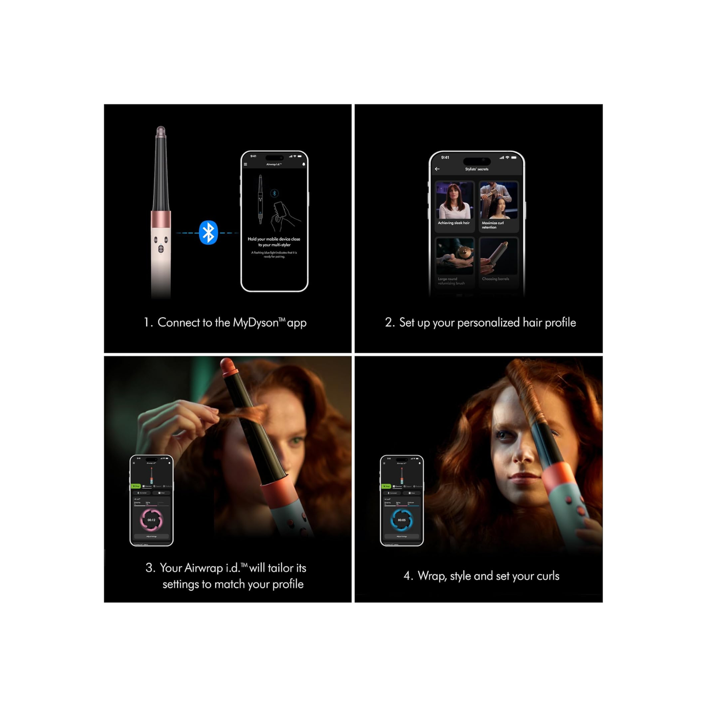 Dyson Airwrap i.d. Multi-Styler and Dryer Straight+Wavy in Ceramic Pink HS08