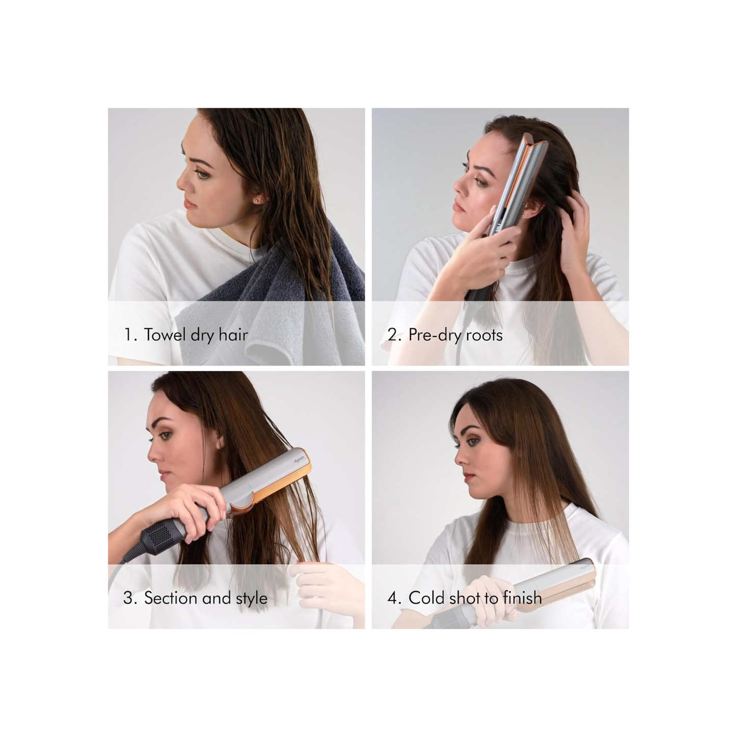 Dyson Airstrait Straightener Prussian/Blue