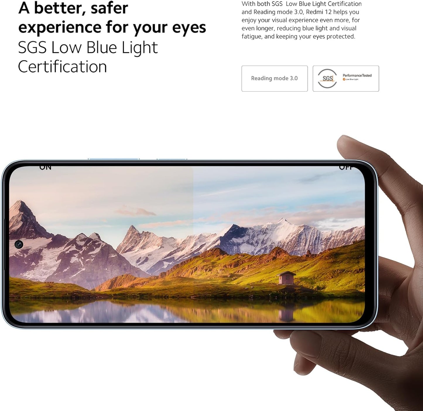 Xiaomi Redmi 12 ( 8GB RAM, 128 Storage) - MediaTek G88 Powerful Processor |50MP High-Resolution main camera | 90 Hz FHD+ AdaptiveSync display | 5000mAh(Typ) High-Capacity battery
