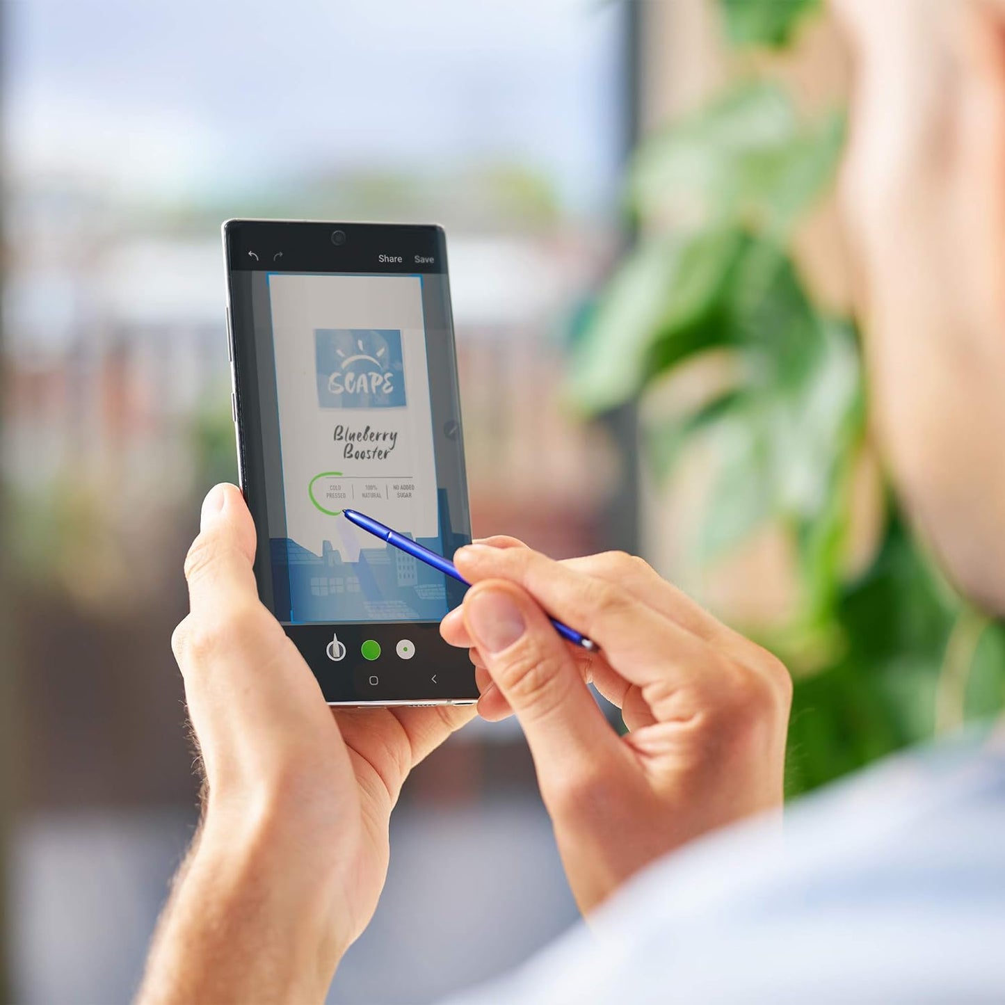 Samsung Galaxy Note10+ 5G Mobile Phone; Sim Free Smartphone - Aura Black,