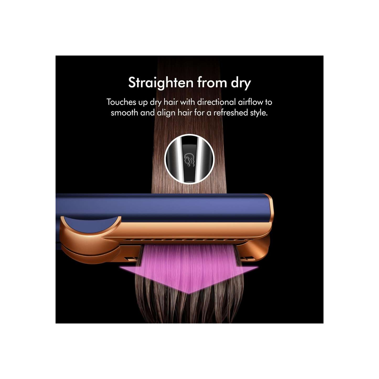 Dyson Airstrait Straightener Prussian/Blue